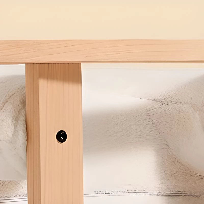 Baby Rocking Horse Wooden, Plush Stuffed Rocking Animals , Kid Ride on Toys for 1-3 Years Old, Rabbit Rocking Horse for Girl&Boy, Toddler/Infant Rocker for Nursery, Kid Riding Toys