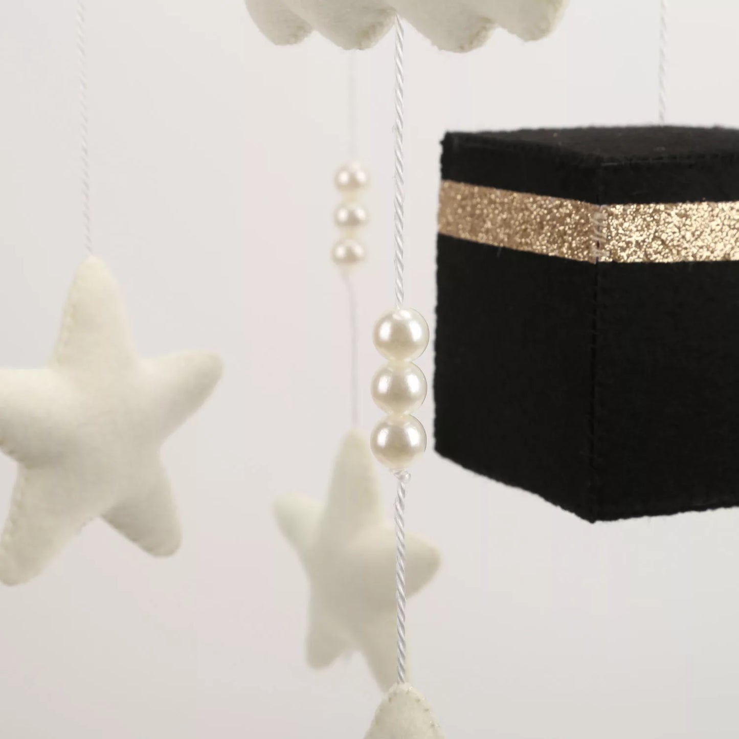 Kaaba Baby Mobile Islamic cot mobile Quran recitating Muslim baby mobile