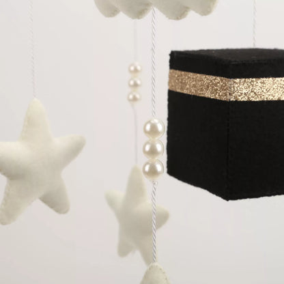 Kaaba Baby Mobile Islamic cot mobile Quran recitating Muslim baby mobile