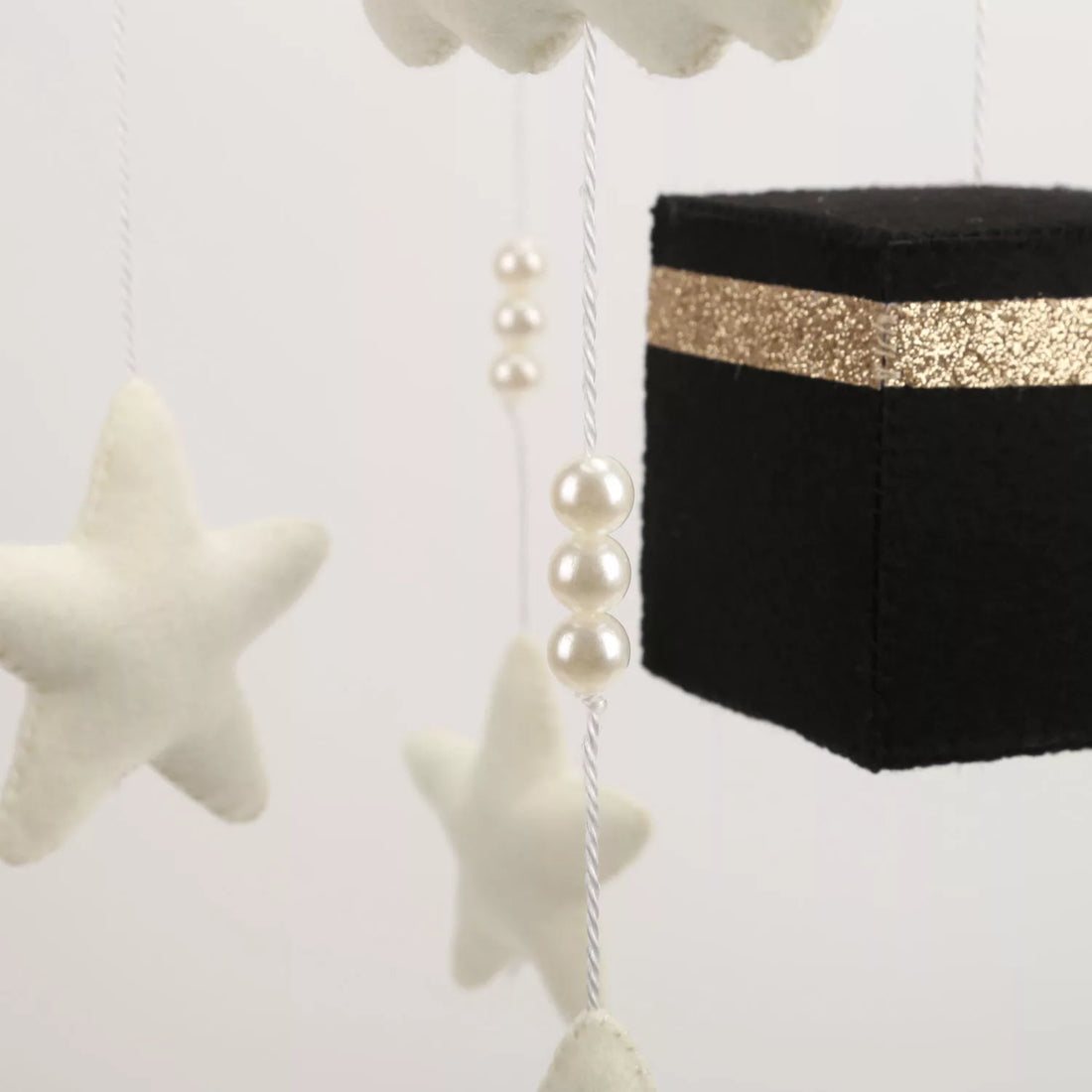 Kaaba Baby Mobile Islamic cot mobile Quran recitating Muslim baby mobile