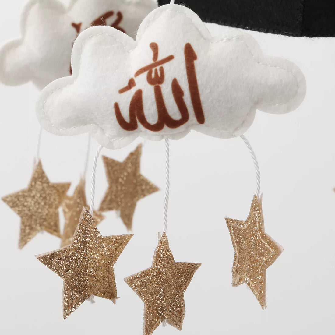 Muslim baby crib mobile Islamic Quran Mobile Nursery Decor Kaaba Baby Mobile