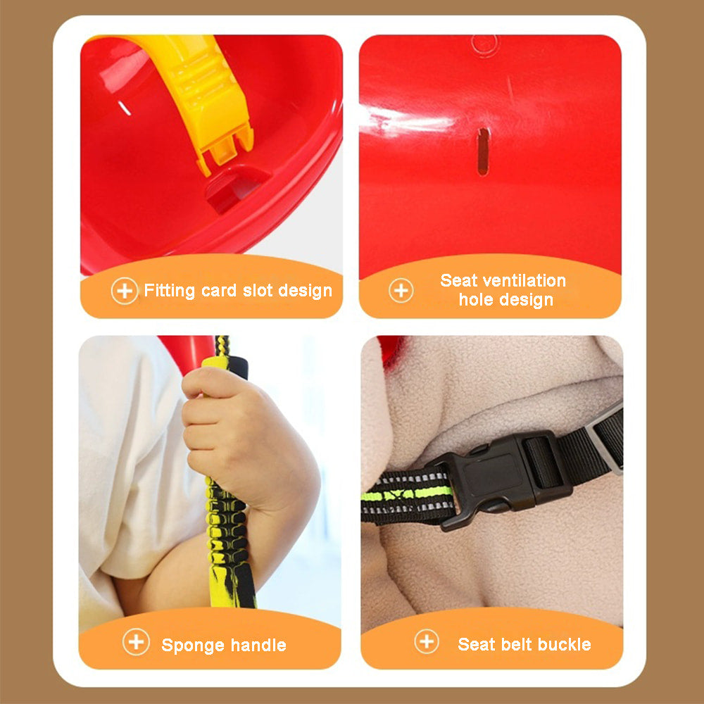 Indoor 2 in 1 Baby Swing Seat -  Red Upgraded