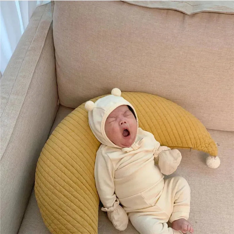 Baby Outdoor Travel Camping Portable Cushion U-Shaped Baby Breastfeeding Pillow Cotton Nursing Head Support Pad