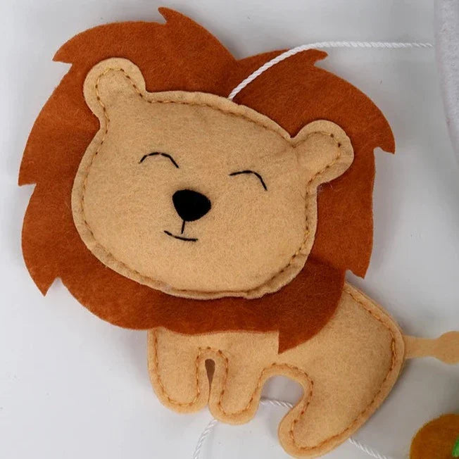 Luxury Felt Baby Mobile - Jungle Safari Nursery Mobiles
