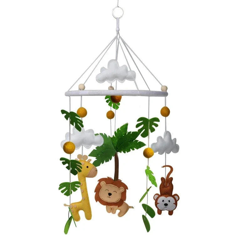Luxury Felt Baby Mobile - Jungle Safari Nursery Mobiles