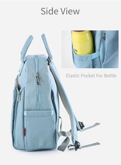 Multifunctional Waterproof Baby Diaper Backpack – Large Capacity Nappy Bag for Mums & Dads