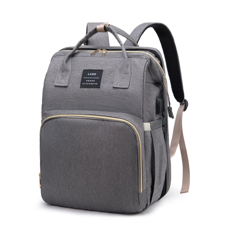 4-in-1 Mommy Backpack & Portable Crib