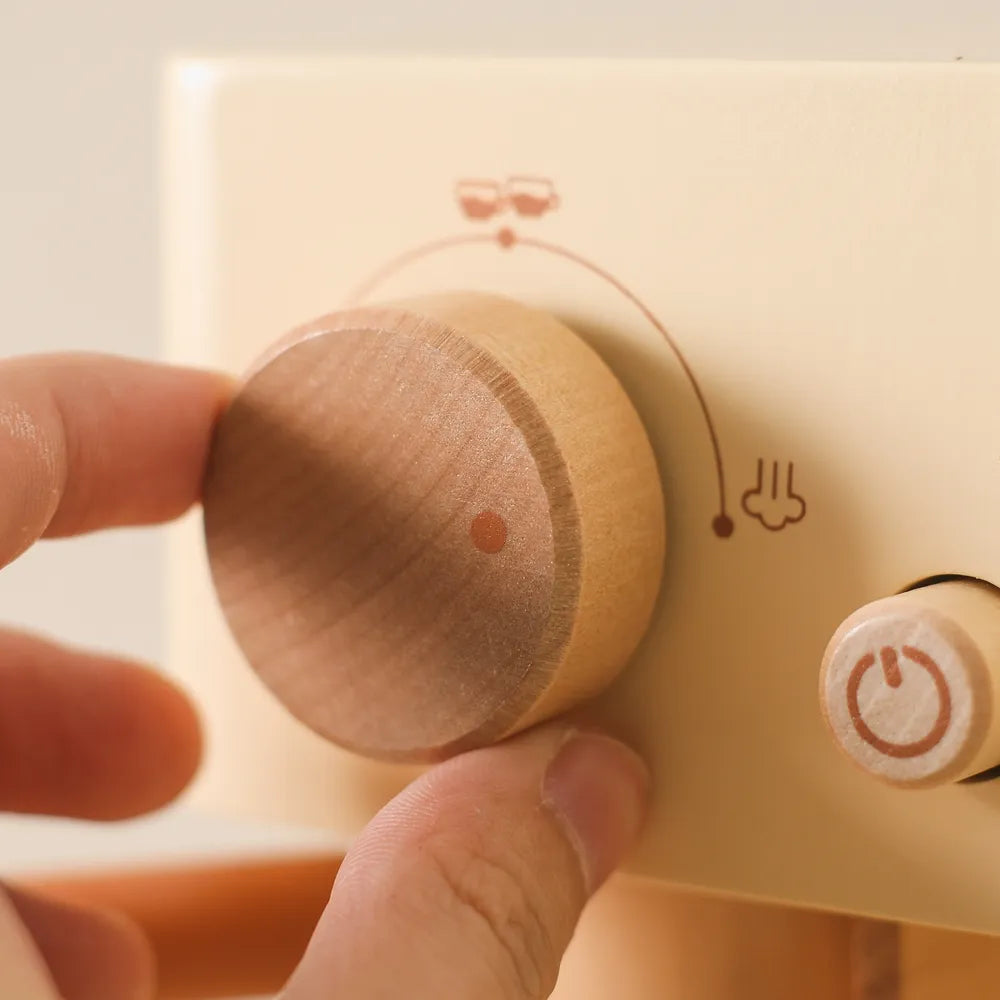 Wooden Toddler Play Coffee Machine
