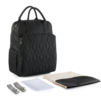 Multifunctional Waterproof Baby Diaper Backpack – Large Capacity Nappy Bag for Mums & Dads