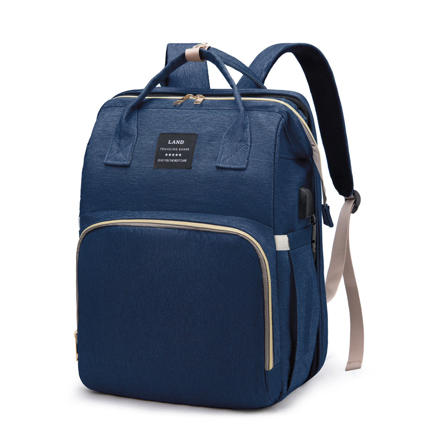 4-in-1 Mommy Backpack & Portable Crib