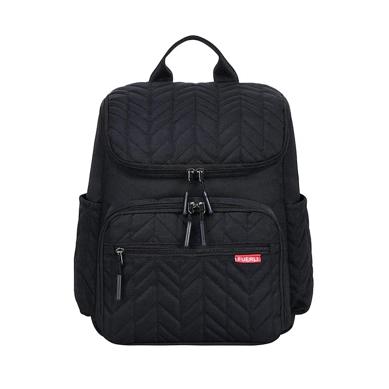 Premium Lightweight Quilted Baby Backpack Diaper Bag