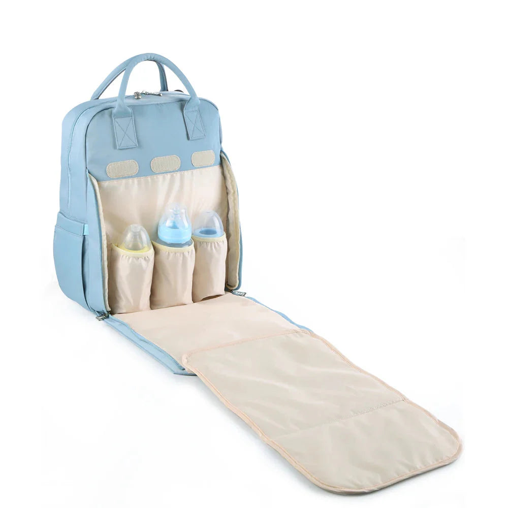 Multifunctional Waterproof Baby Diaper Backpack – Large Capacity Nappy Bag for Mums & Dads