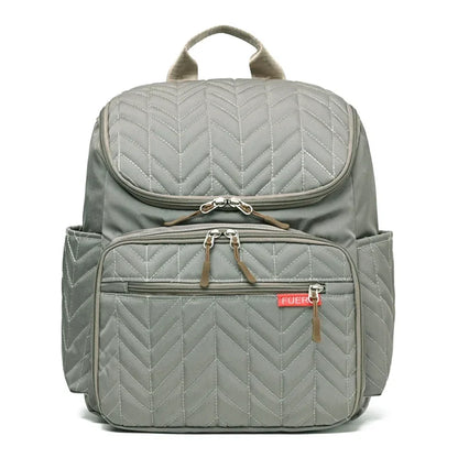 Premium Lightweight Quilted Baby Backpack Diaper Bag