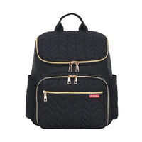 Premium Lightweight Quilted Baby Backpack Diaper Bag