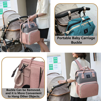 4-in-1 Mommy Backpack & Portable Crib