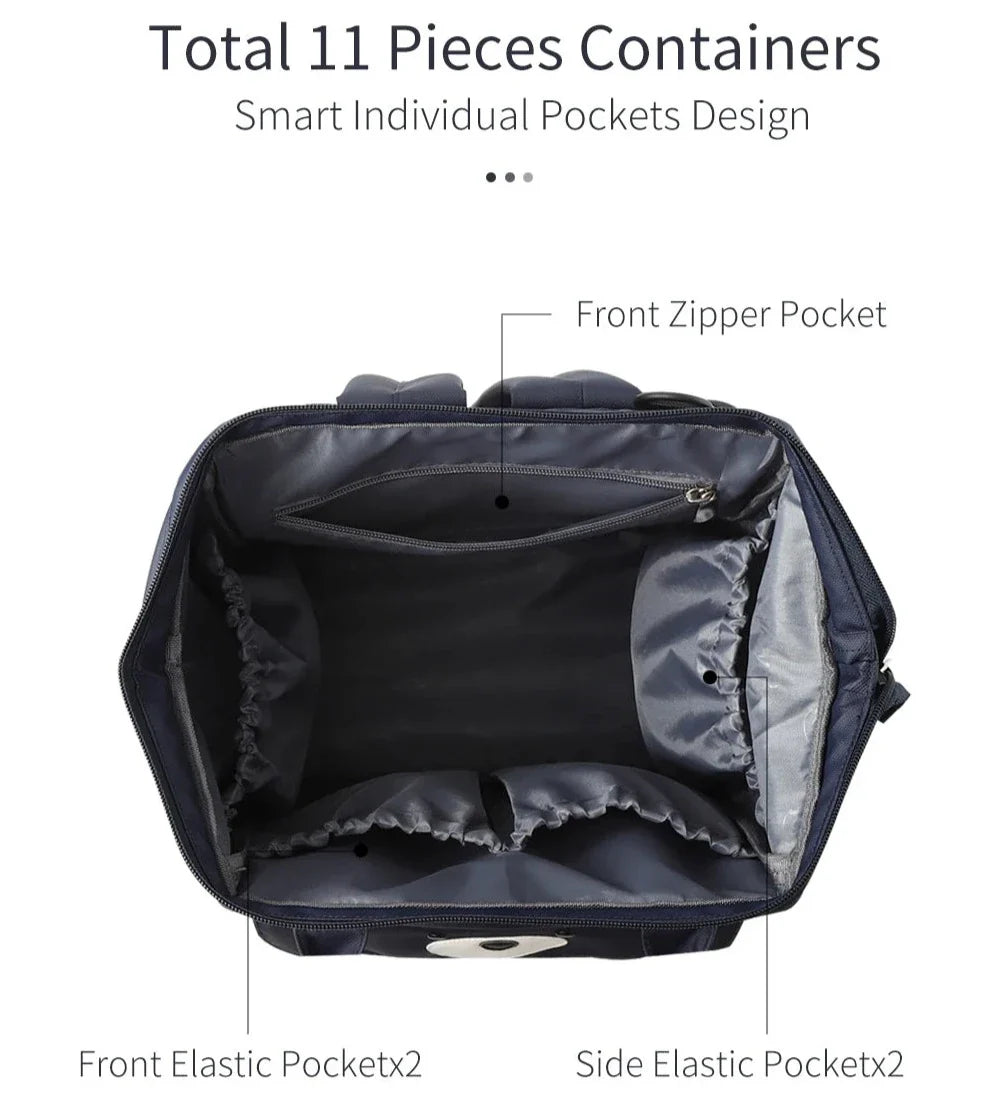 Fun Cartoon Designed Diaper Backpack - Large Capacity and Waterproof