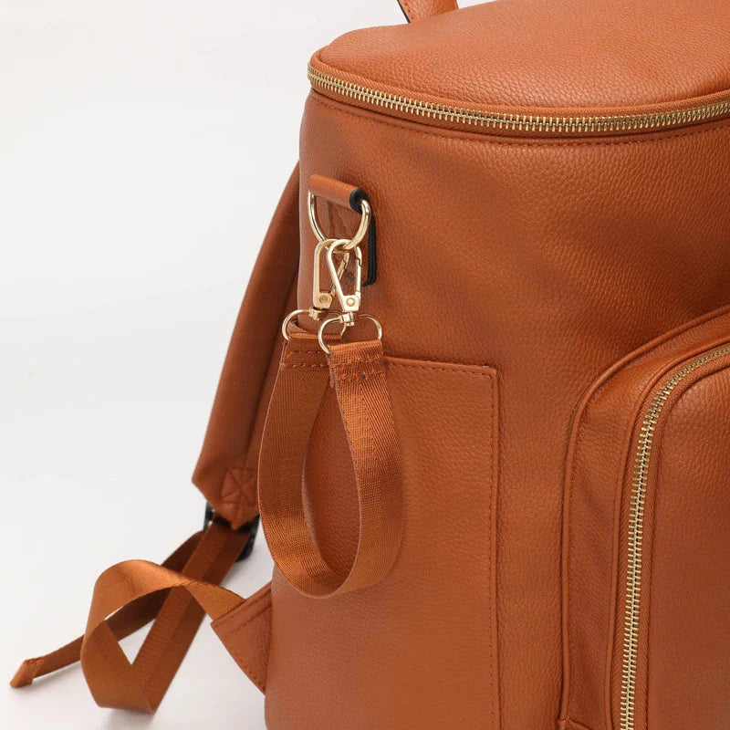 Luxury Vegan Leather Diaper Bag - Multifunctional and Stylish