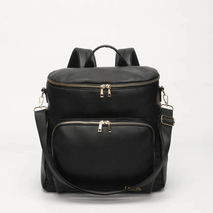 Luxury Vegan Leather Diaper Bag - Multifunctional and Stylish