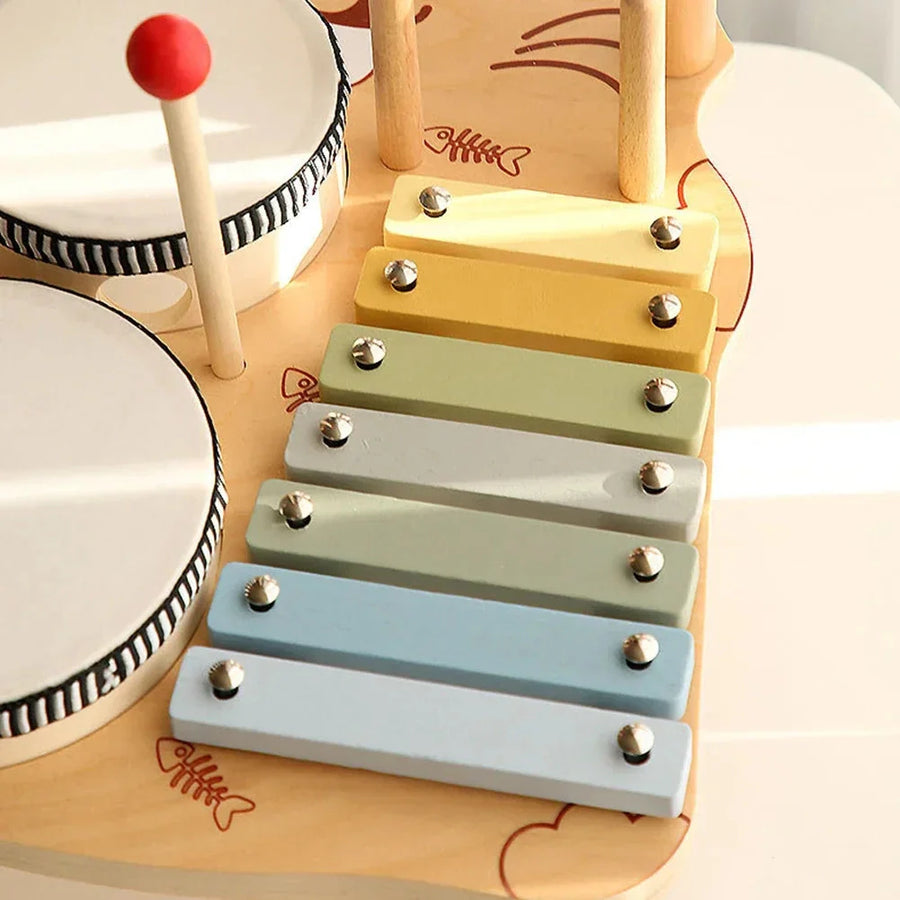 My First Drum, Xylophone, and Percussion Set