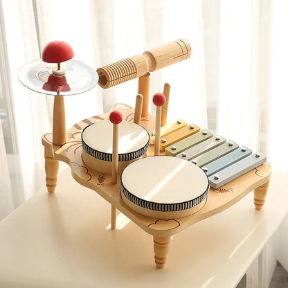 My First Drum, Xylophone, and Percussion Set