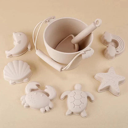 Silicone Beach Buckets - Multiple Colours