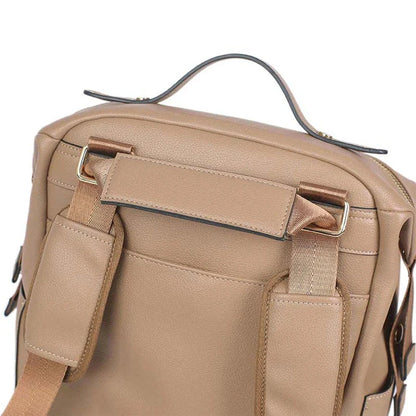 Vegan Leather Nappy Backpack: Style Meets Sustainability