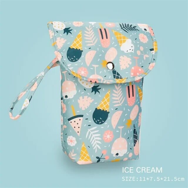 Waterproof Reusable Nappy Bag - Multiple Colours