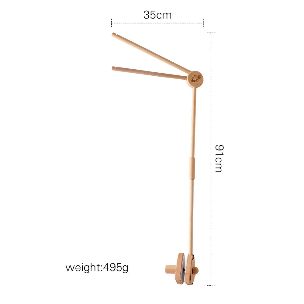Wooden Cot Arm