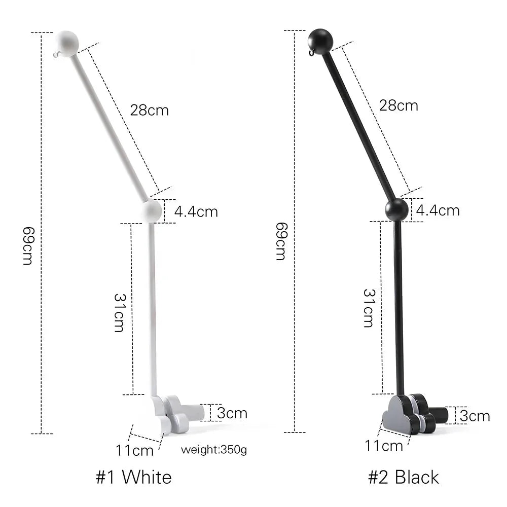 Wooden Cot Arm