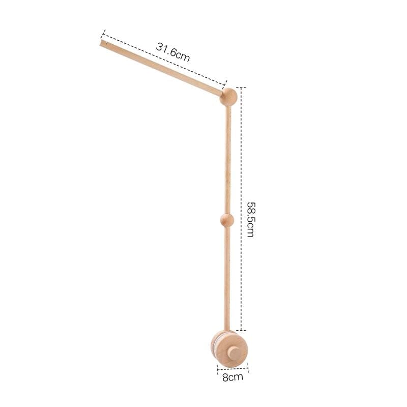Wooden Cot Arm